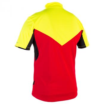 Preview: GRÜNHOLZ® Pro³® Funktionsshirt 2C - kurzarm - KWF-Profi Gelb/Rot