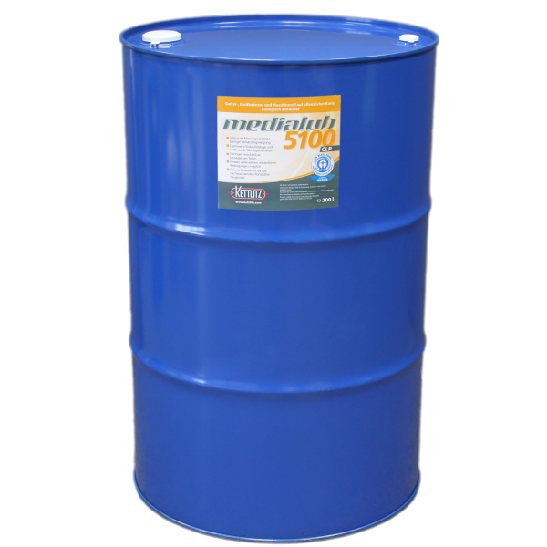 KETTLITZ-Medialub 5100 CLP Bio Gatteröl - 200 Liter Fass -"Blauer Engel" nach RAL-UZ 178
